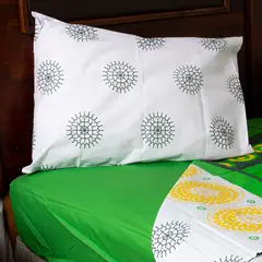 MASEL - Juego de Sabanas 2.5 Runas Verde