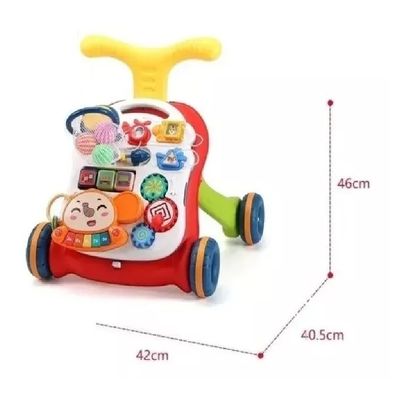 Imagen 2 del producto Caminadora Mesa De Bebe Primeros Pasos Musical 2 En 1