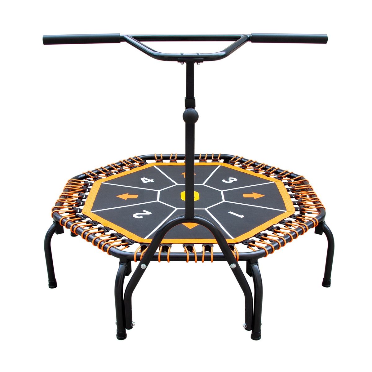 ULTIMATE FITNESS - TRAMPOLÍN CON SOPORTE OCTOGONAL 50″ PREMIUM.