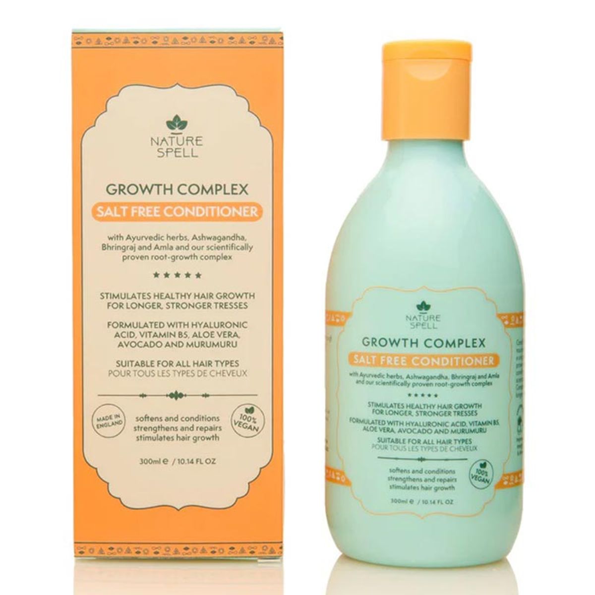 NATURE SPELL - Acondicionador Nature Spell Growth Complex 300Ml