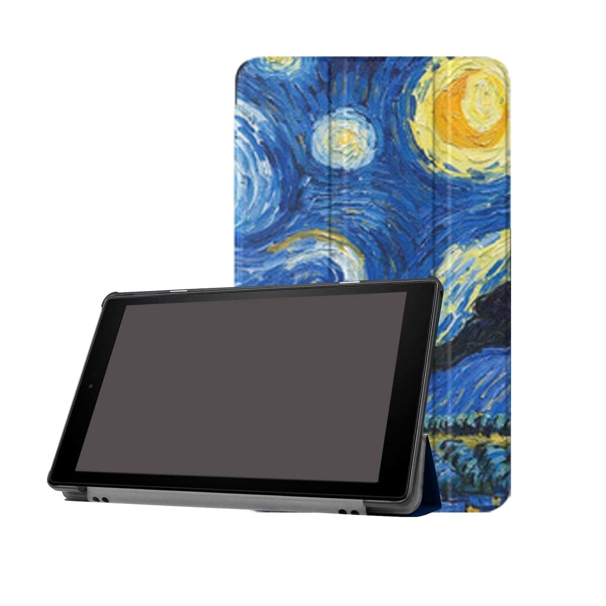 AMAZON - Funda Tablet Fire 7 - Diseño Azul