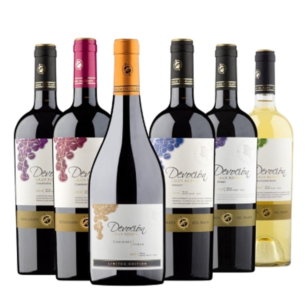 DEVOCION G R - CAJA X 6 MIX VINOS DEVOCION GRAN RESERVA