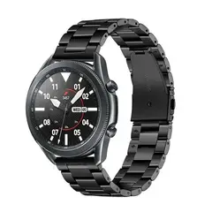 GENERICO - Correa Acero Para Galaxy Watch 3 45mm & Gear S3 más Ajustador