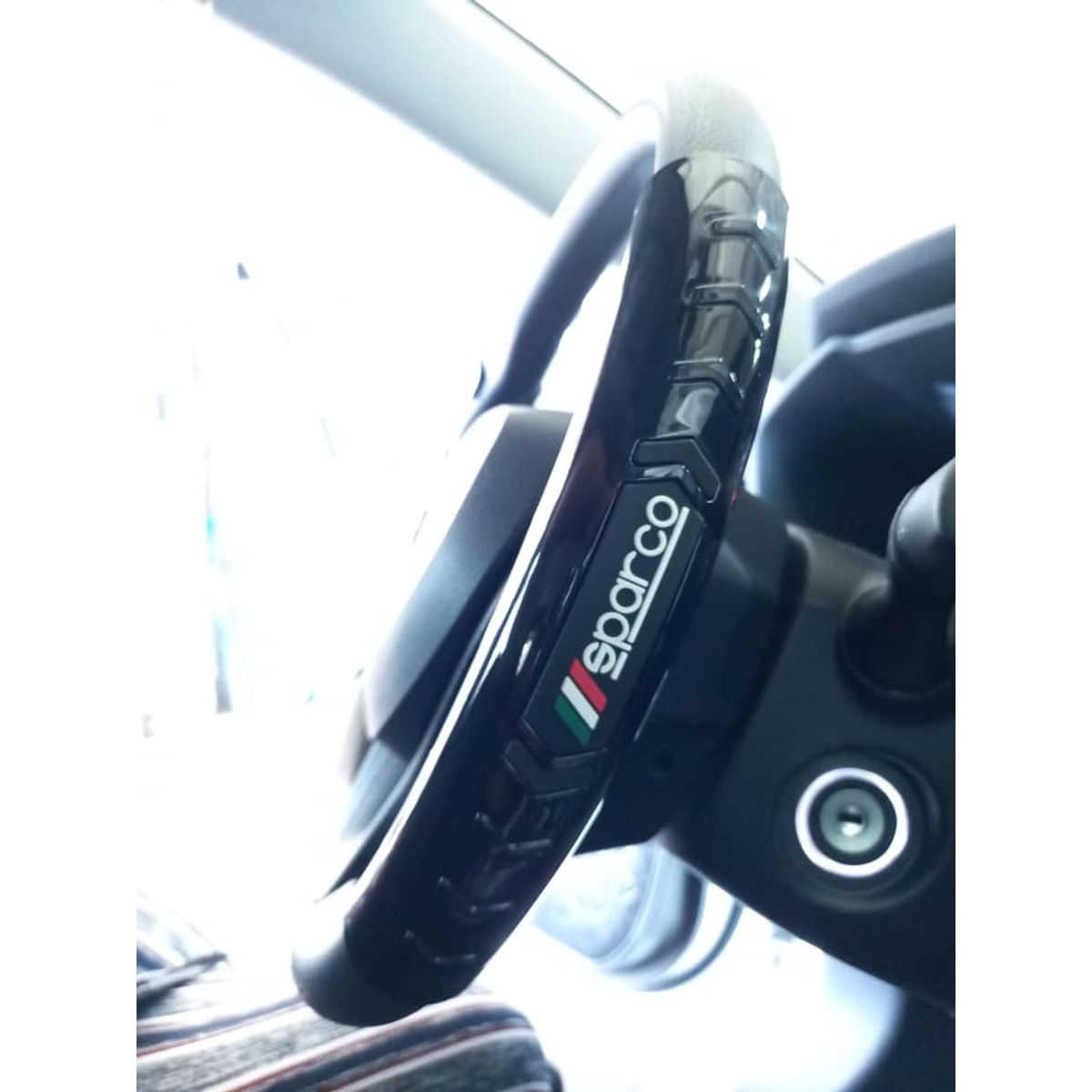 GENERICO - Cubre volante cubierta embellecedor antideslizante auto