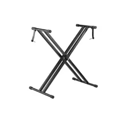 HENDRIX - Soporte Atril Plegable Doble Barra Para Teclado Musical