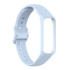 GENERICO - Correa Silicona Para Samsung Galaxy Fit 2 R220 / Azul Claro