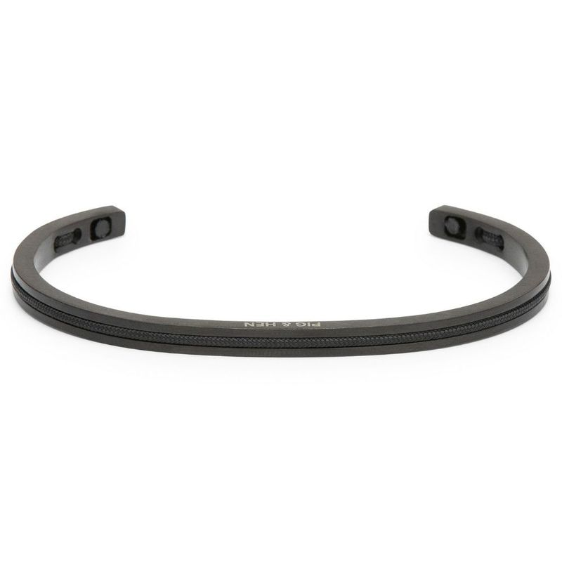 PIG & HEN - Pulsera Hombre Navarch 4 Black - Black