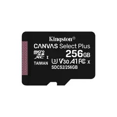 KINGSTON - Memoria MicroSDXC 256GB Canvas Select Plus 100R85R UHS-I