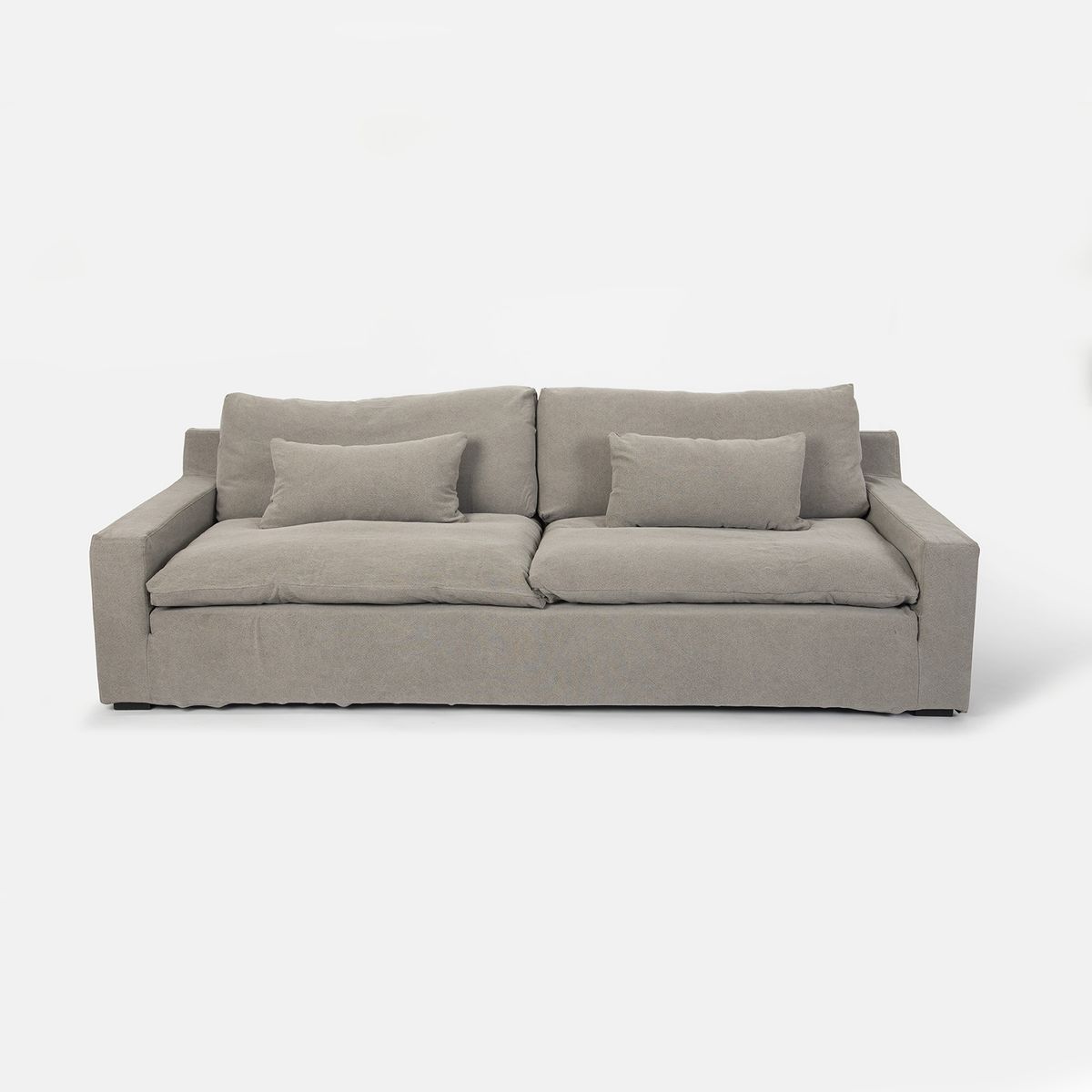 MILK - Sofa 3 Cuerpos Jacques Gris Vison