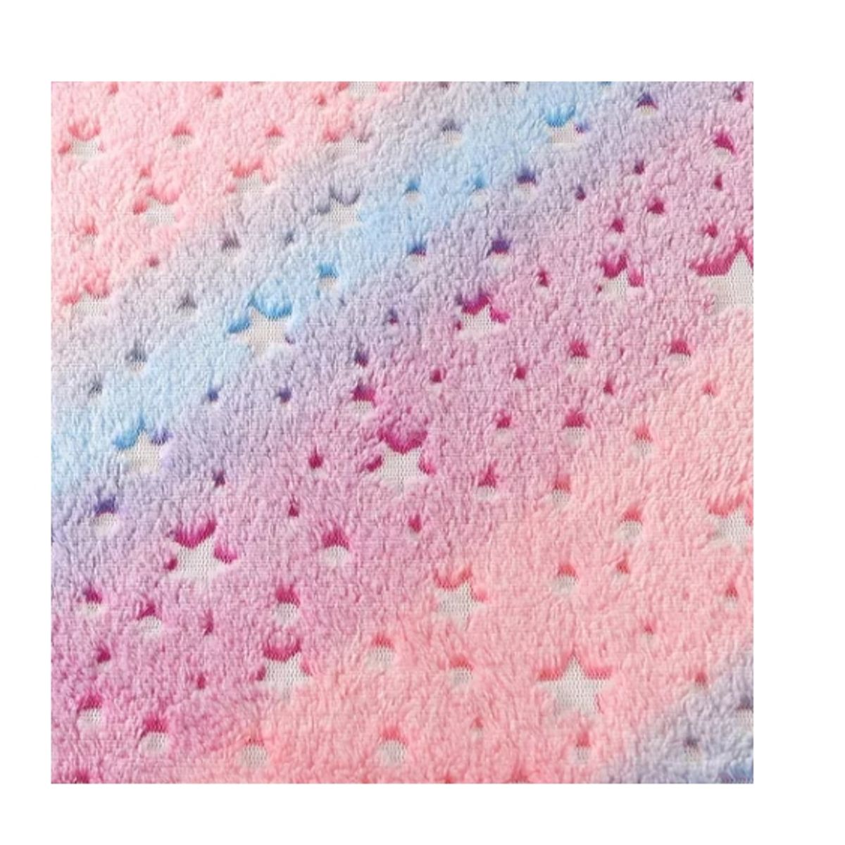 OFERTABKN - Polerón De Franela Con Capucha Niños Luminoso Estrellas Multicolor