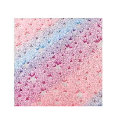 Imagen 2 del producto Polerón De Franela Con Capucha Niños Luminoso Estrellas Multicolor