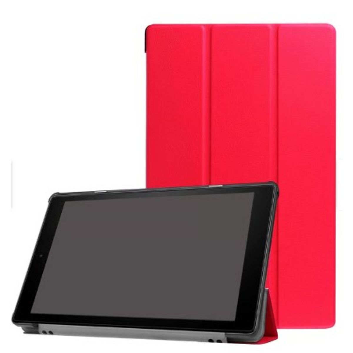 AMAZON - Funda Fibra Fire HD8 Color Rojo