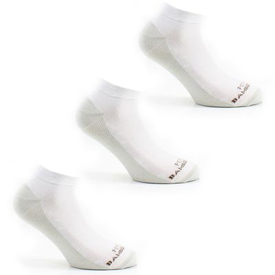 Imagen 2 del producto Calcetín Cobre + Bamboo Tri-Pack Blanco