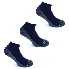 PERUGGI - Calcetín Cobre + Bamboo Tri-Pack Azul