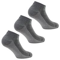 Calcetín Cobre + Bamboo Tri-Pack Gris Melange