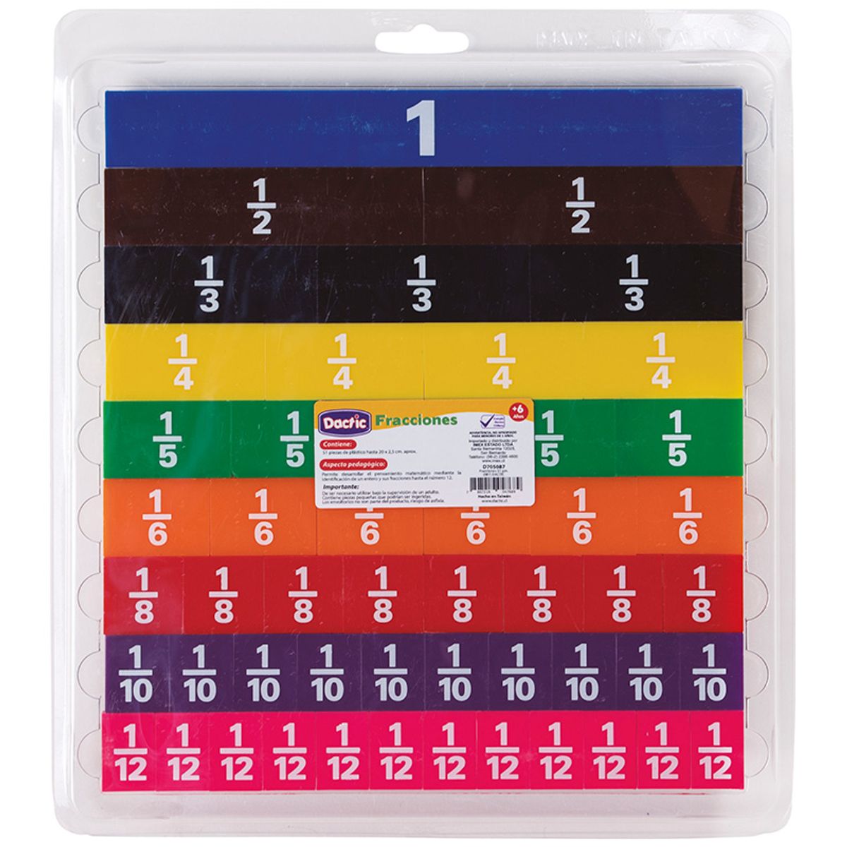 DACTIC - Set de Fracciones   Dactic