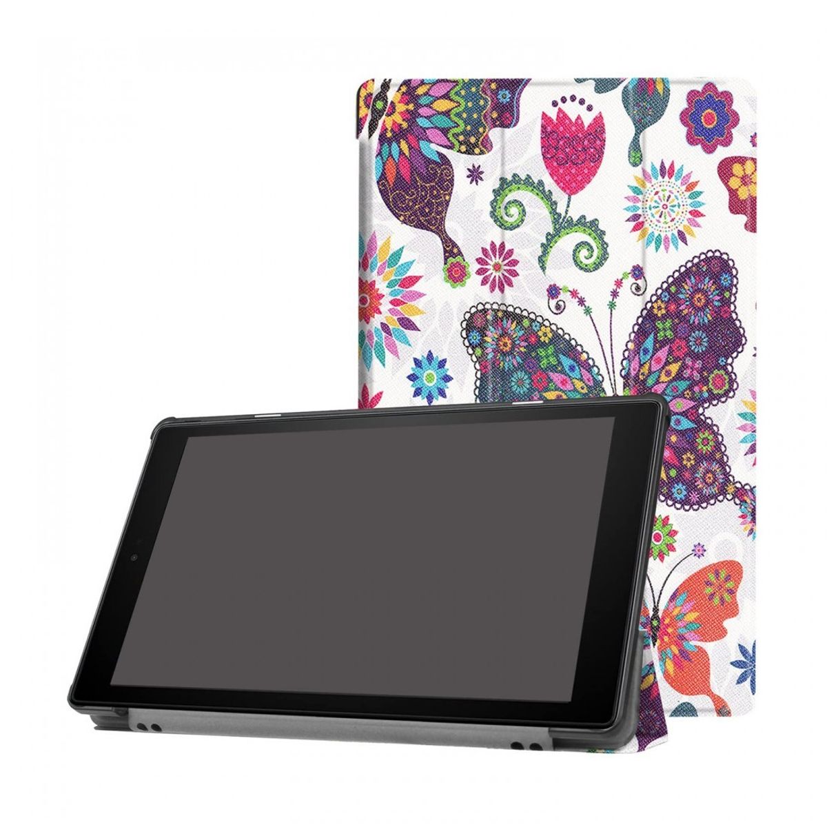 AMAZON - Funda Fibra Fire HD10 (9-10Gen) Diseño Blanco