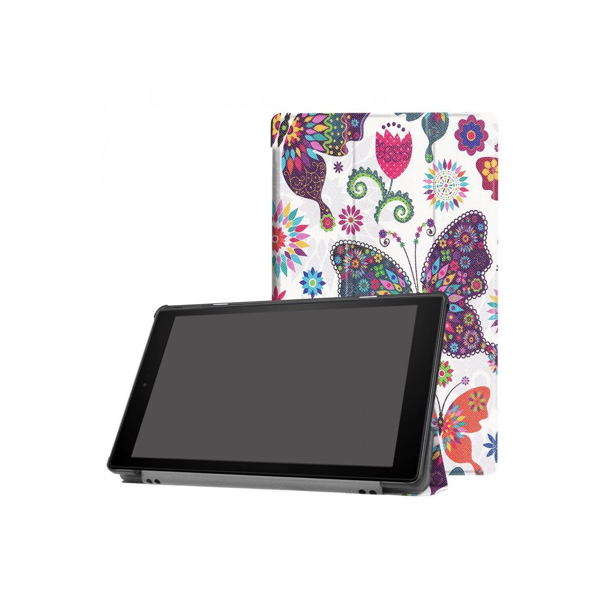 AMAZON - Funda Fibra Fire HD10 (9-10Gen) Diseño Blanco