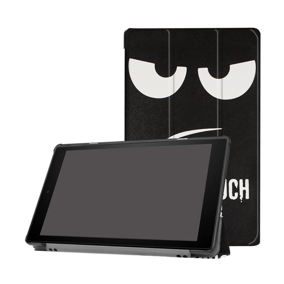 AMAZON - Funda Fibra Fire HD10 (9-10Gen) Diseño Negro