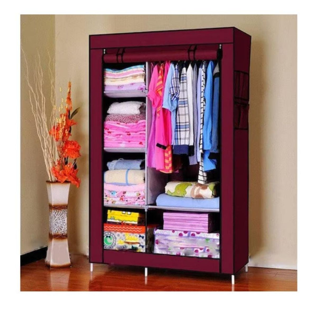 GENERICO - Closet Ropero Armable Organizador De Tela