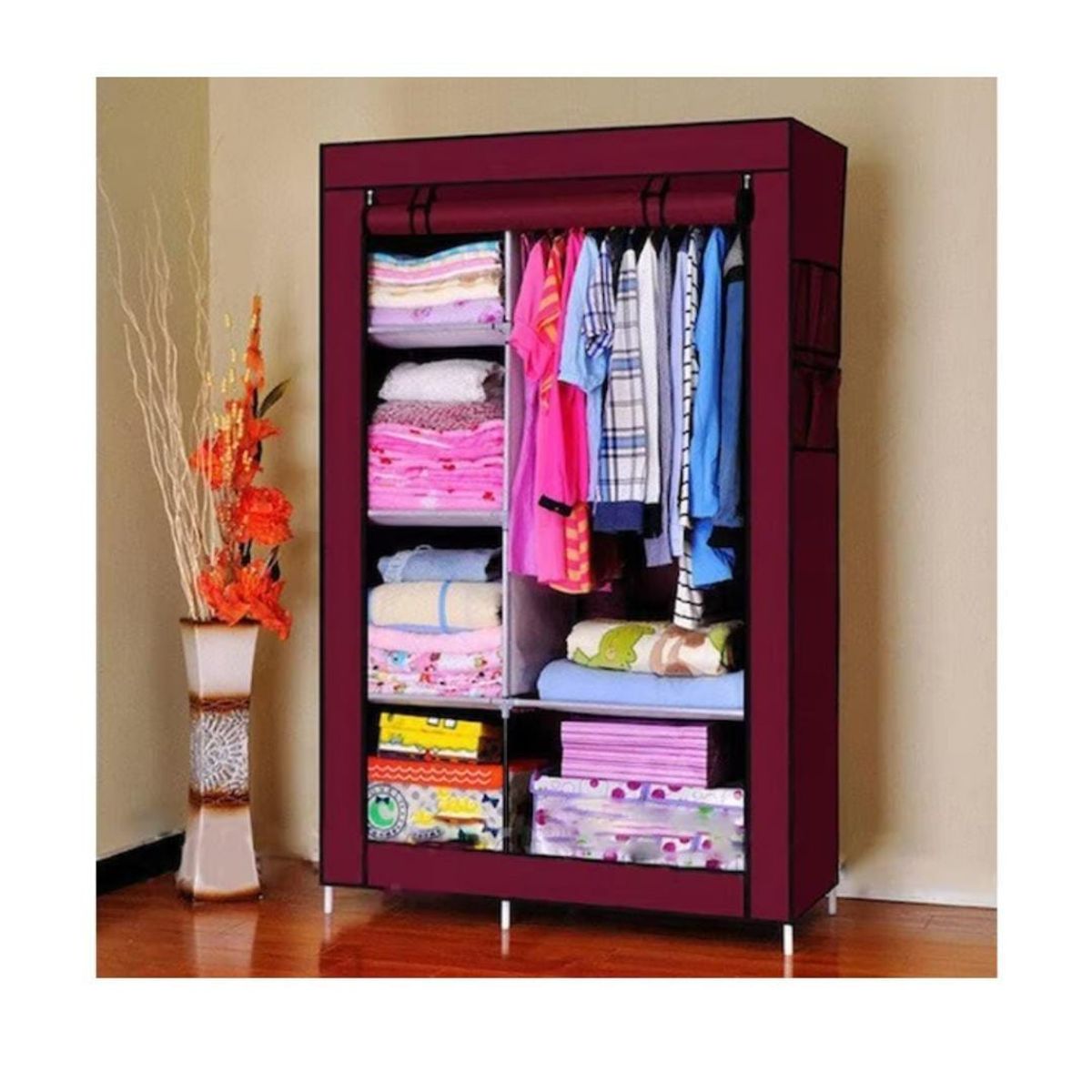 GENERICO - Closet Ropero Armable Organizador De Tela