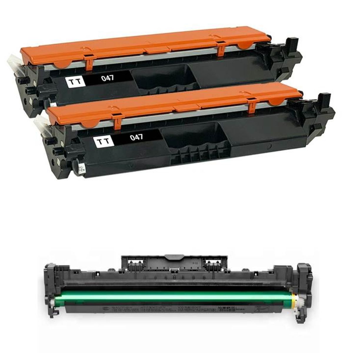 GENERICO - 2 TONER PARA CANON 047 + TAMBOR T049 ALTERNATIVO LASERTECNO….
