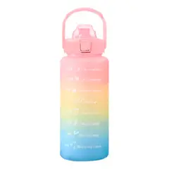 OFERTABKN - Botella De Agua De 2 Litros Rosa / amarillo / celeste