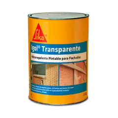 SIKA - IGOL TRANSPARENTE - Hidrorrepelente Base Silicona, Galon 3 lts