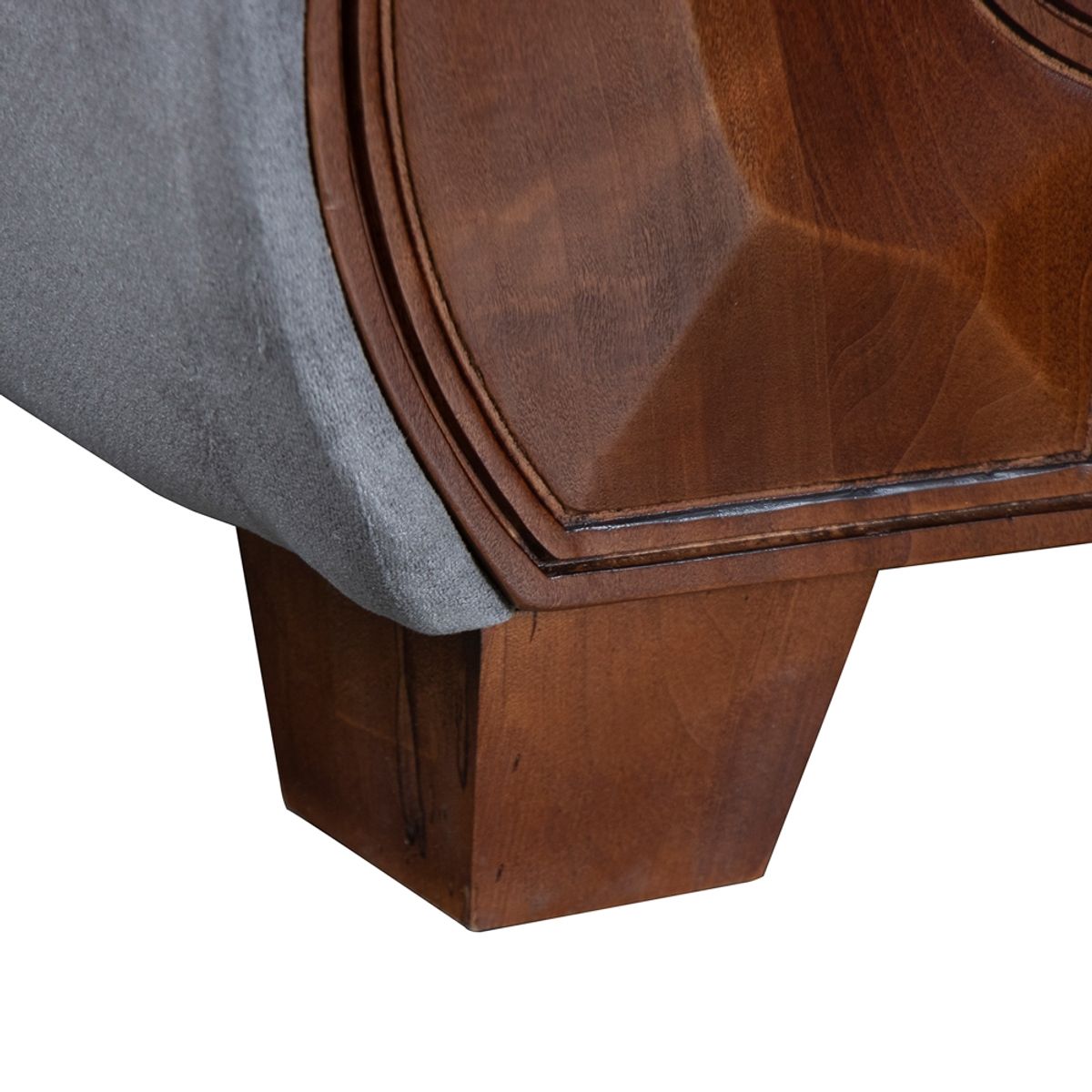 DECOMUEBLES - Sofa 3C Mozart Tela Gris