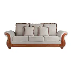 DECOMUEBLES - Sofa 3C Mozart Tela Beige
