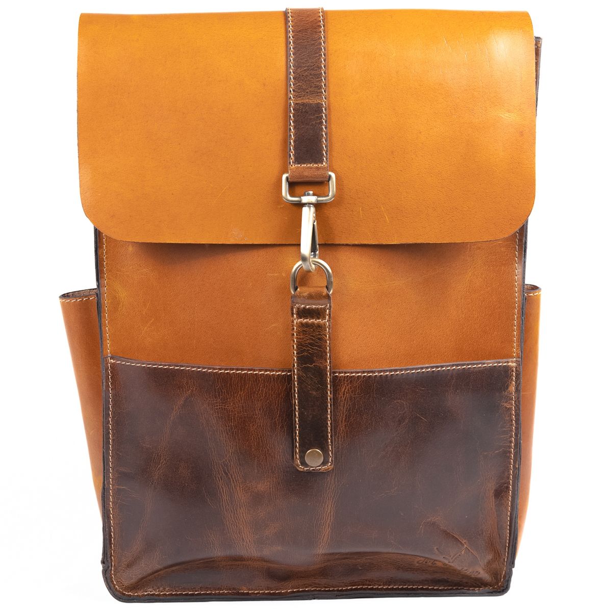 JM VINTAGE - Mochila Mujer Cuero Modelo Mercedes