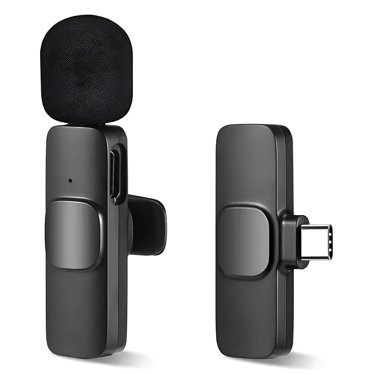 TECMASTER - Microfono Inalámbrico HIFI para Smartphone Android & Iphone