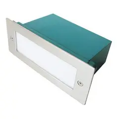 BP - Foco Empotrado Muro 1,5w Luz Cálida Ip54