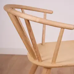 AMOBLE - Silla Comedor Leire Natural Amoblé