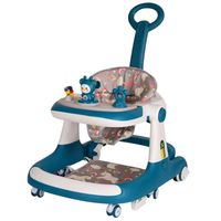Andadera de bebé multifuncional anticaida Unisex Verde