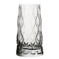 Set De 6 Vasos Vidrio Alto 450cc Leafy