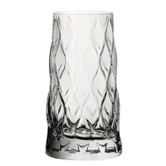 PASABAHCE - Set De 6 Vasos Vidrio Alto 450cc Leafy