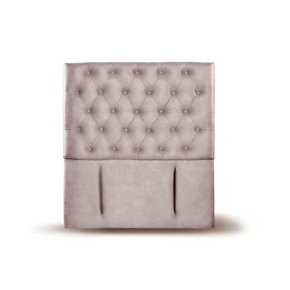 LATAM HOME - RESPALDO FLORENCIA CUERO GRIS 1 PZA