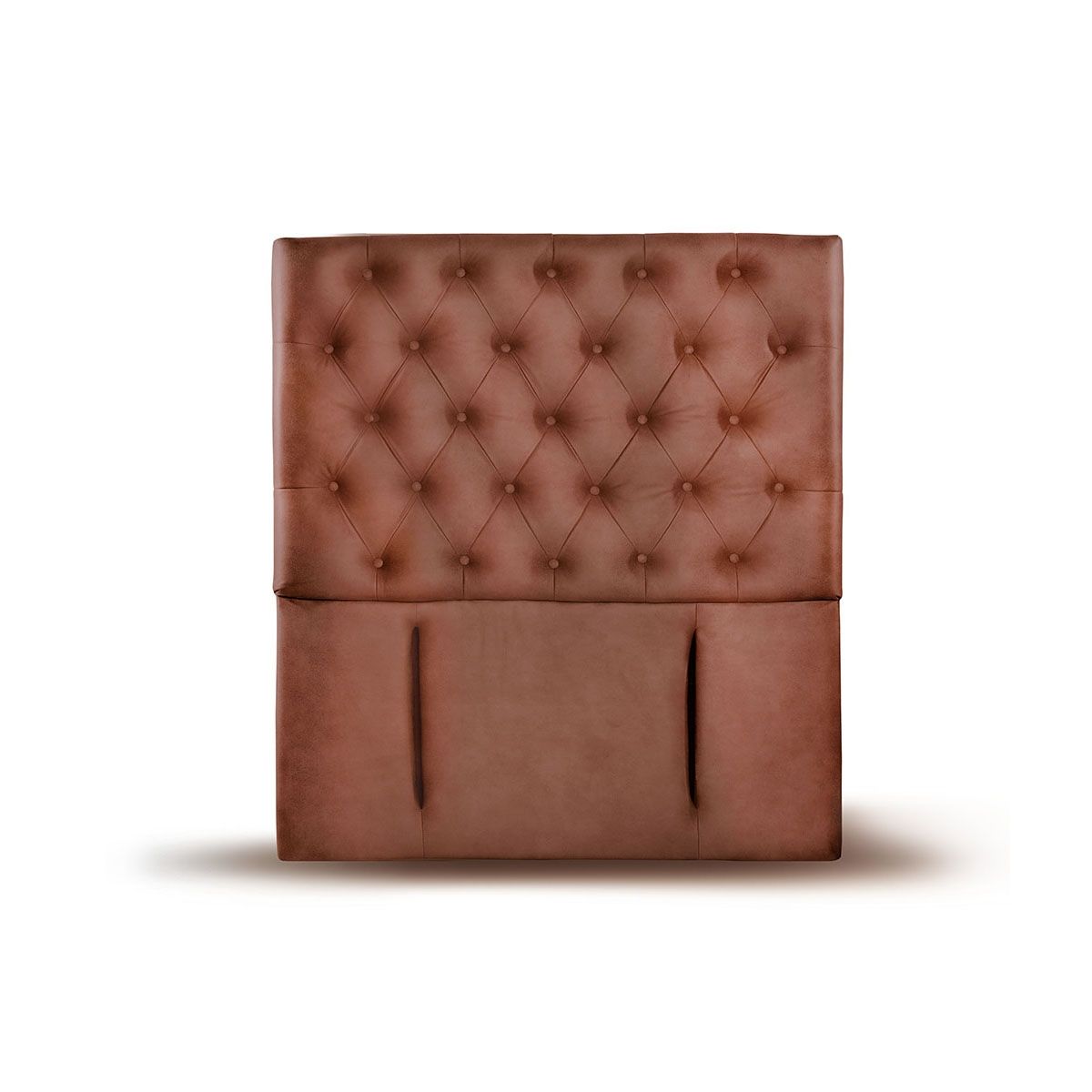 LATAM HOME - RESPALDO FLORENCIA CUERO CAFÉ CLARO 1 PZA