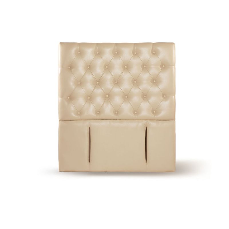 LATAM HOME - RESPALDO FLORENCIA PU BEIGE 1 PZA
