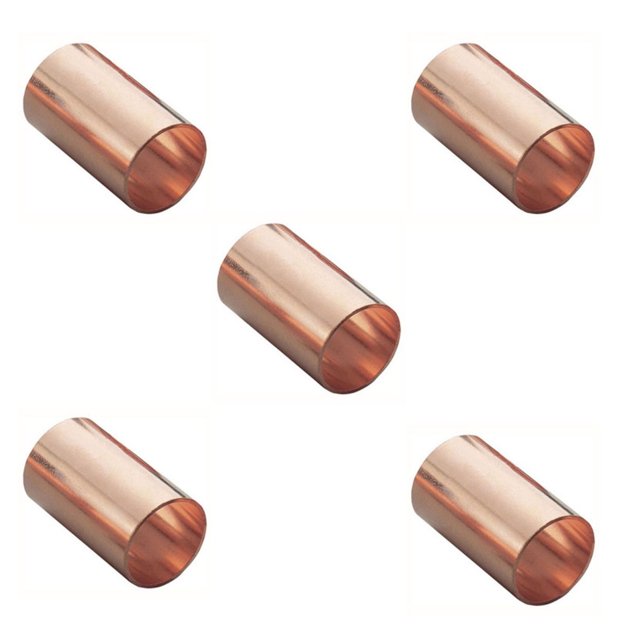 MOHICAN - Copla Cobre So-so 1/2"  Pack 5 Uni Mohican