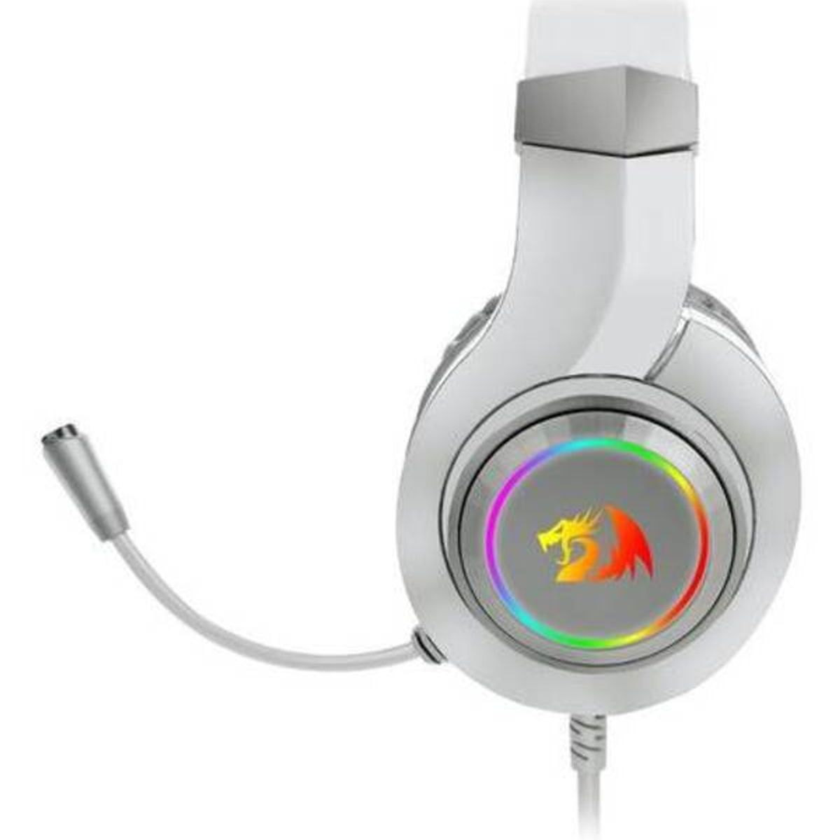 REDRAGON - Audífonos Gamer Redragon Hylas H260 RGB Over-Ear Jack 35mm White