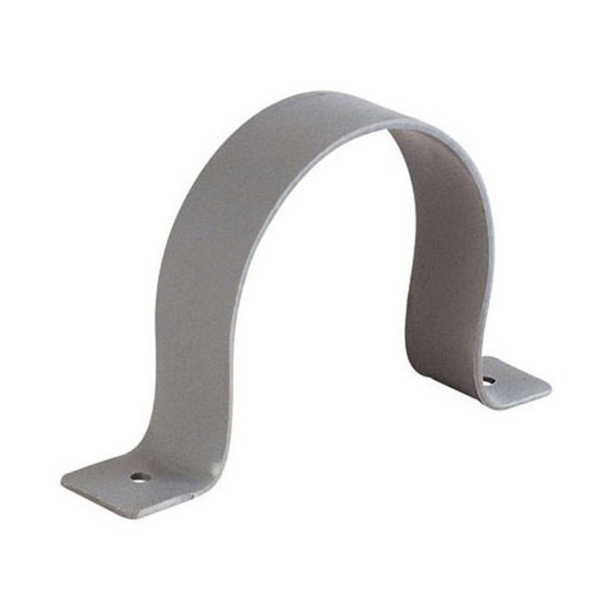 MOHICAN - Abrazadera Pvc Sanitaria Gris 75 Mm 2 Uni