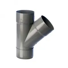 MOHICAN - Vee 75 Mm Pvc Sanitario Gris 2 Uni