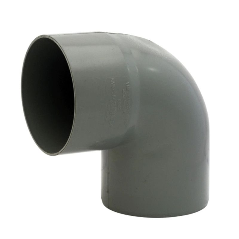 MOHICAN - Codo 90 ° Regis Sanitario Gris 110mm