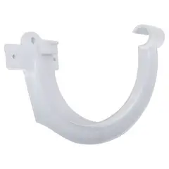 MOHICAN - Soporte Pvc 110mm P/canaleta Aguas Lluvia Blanco