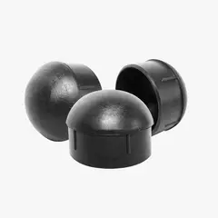 MOHICAN - REGATON 2 1/2'' RED INT CABEZA BOLA NEGRO PACK 4 UNI
