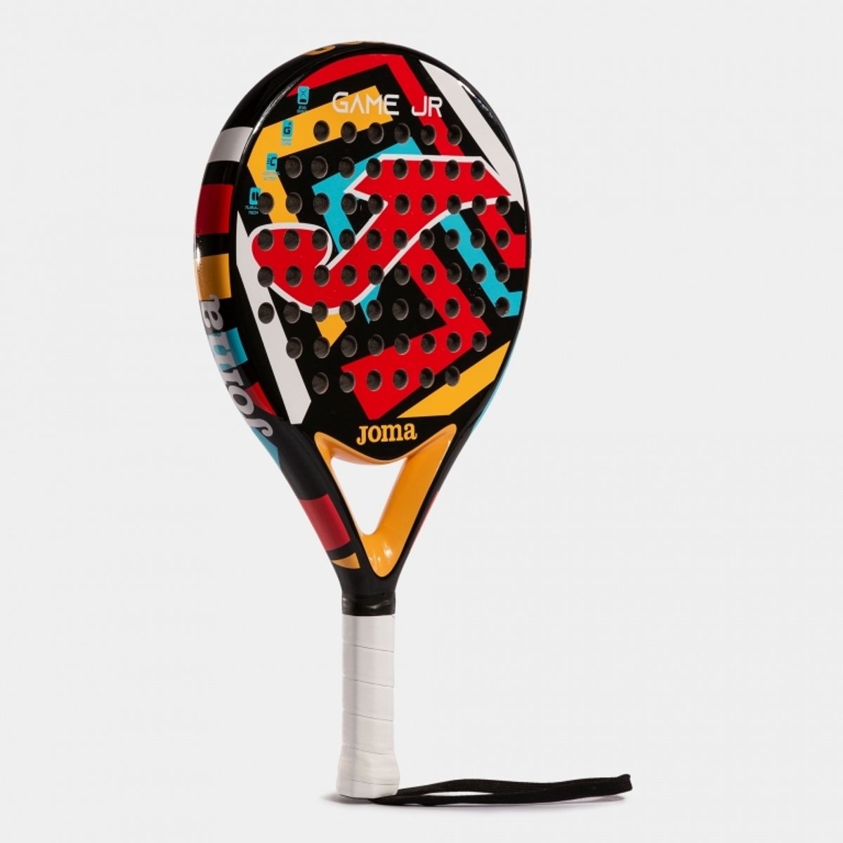 JOMA - Pala De Pádel Game JR II Negro Rojo Joma