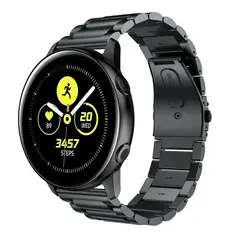 GENERICO - Correa Acero Para Galaxy Watch Active 2 40, 44mm + Ajustador