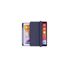 GENERICO - Carcasa Para iPad Pro 11 Con Ranura Lápiz Pencil Color -AZUL-